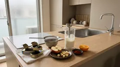 火を使わないシーフードサラダは10分で完成、貝の缶詰×りんごを“ラクトネーサ”で軽やかに